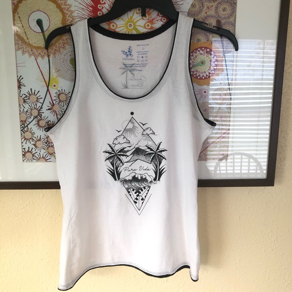 Costa Rica Pura vida tank top L